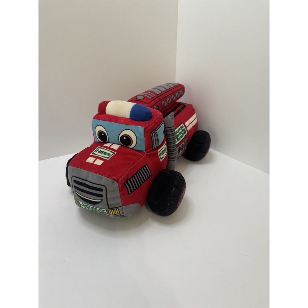 My First Hess Red Fire Truck 2020 Plush Lights & Sound WORKING